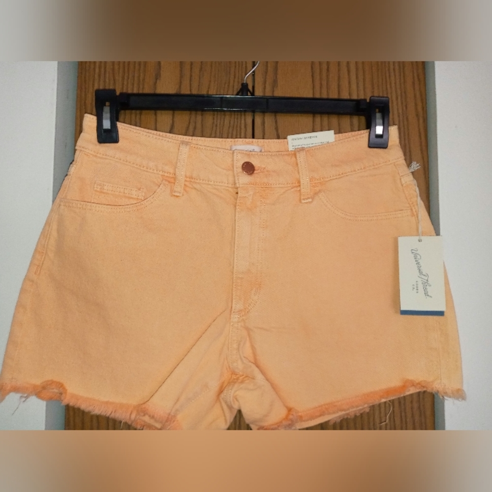 Orange Shorts NWT